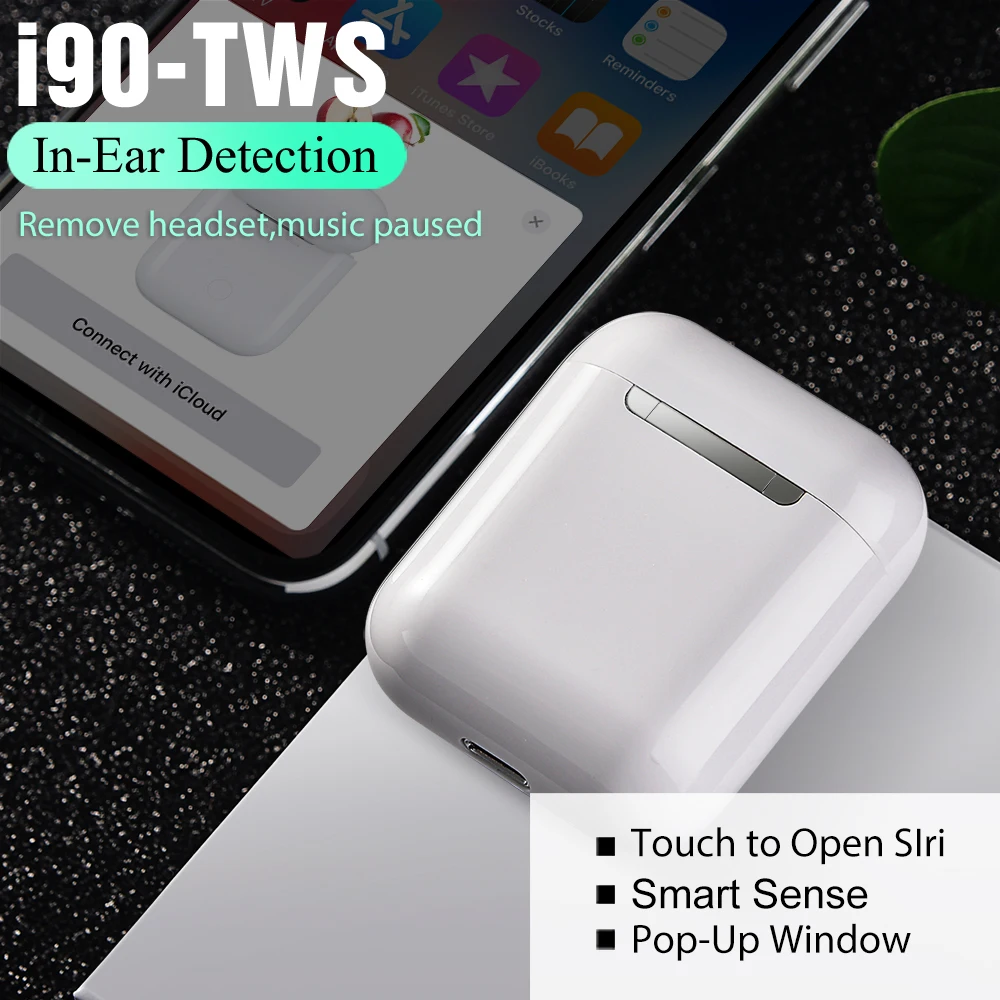 i90 TWS Bluetooth 5.0 Wireless Earphones Pop up Headsets Smart Sensor In-Ear Detection Earplugs PK i20 i30 i60 i80 i100 i200 TWS
i90 TWS Bluetooth 5.0 Wireless Earphones Pop up Headsets Smart Sensor In-Ear Detection Earplugs PK i20 i30 i60 i80 i100 i200 TWS