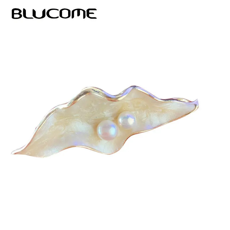 Blucome Ocean Style Fashion Shell Brooches For Women Girls Elegant Romantic Love White Natural Pearl Pendant High Quality Brooch
Blucome Ocean Style Fashion Shell Brooches For Women Girls Elegant Romantic Love White Natural Pearl Pendant High Quality Brooch