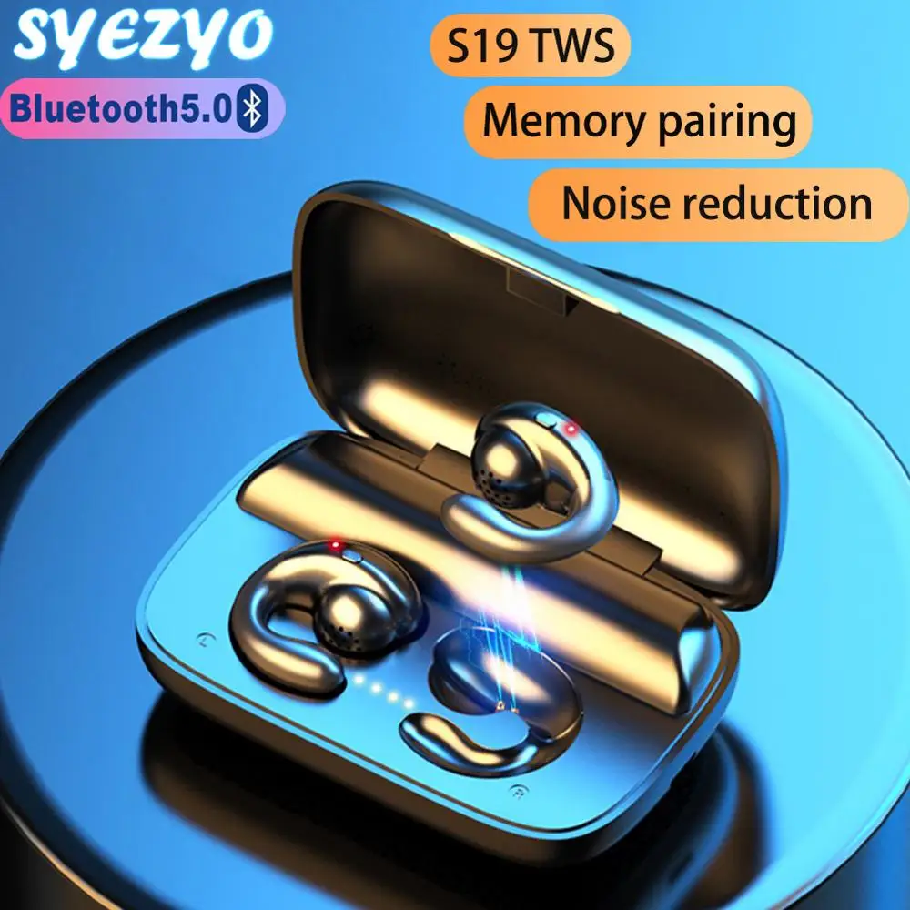 S19 TWS Wireless Earphones Bluetooth large Capacity Headphones Sports Headset Noise reduction Earbuds Works On All Smartphones
S19 TWS Wireless Earphones Bluetooth large Capacity Headphones Sports Headset Noise reduction Earbuds Works On All Smartphones