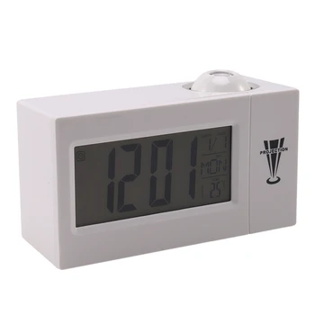 Lcd Sn Digital Led Projection Alarm Clock Calendar Temperature Humidity Wake Up Snooze Function Table Desk Clock Night Light
Lcd Sn Digital Led Projection Alarm Clock Calendar Temperature Humidity Wake Up Snooze Function Table Desk Clock Night Light