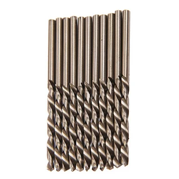 1 Pack of 10 Twist Drill Bit 10pcs HSS Straight Shank Twist Drill Bit Set High Speed Steel Drill Bits 1.1mm 1.3mm for woodwork
1 Pack of 10 Twist Drill Bit 10pcs HSS Straight Shank Twist Drill Bit Set High Speed Steel Drill Bits 1.1mm 1.3mm for woodwork