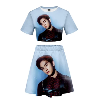 GOT7 print 3D cool Casual Basic COOL Summer fashion Navel Short Sleeve+Short Skirt Sets street Women 2 Pic Skirts Set
GOT7 print 3D cool Casual Basic COOL Summer fashion Navel Short Sleeve+Short Skirt Sets street Women 2 Pic Skirts Set
