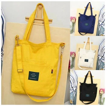2019 New Women Satchel Tote Messenger Cross Body Large Canvas Handbag Letter Printed Shoulder Bag Handbag Teenager School Bag
2019 New Women Satchel Tote Messenger Cross Body Large Canvas Handbag Letter Printed Shoulder Bag Handbag Teenager School Bag