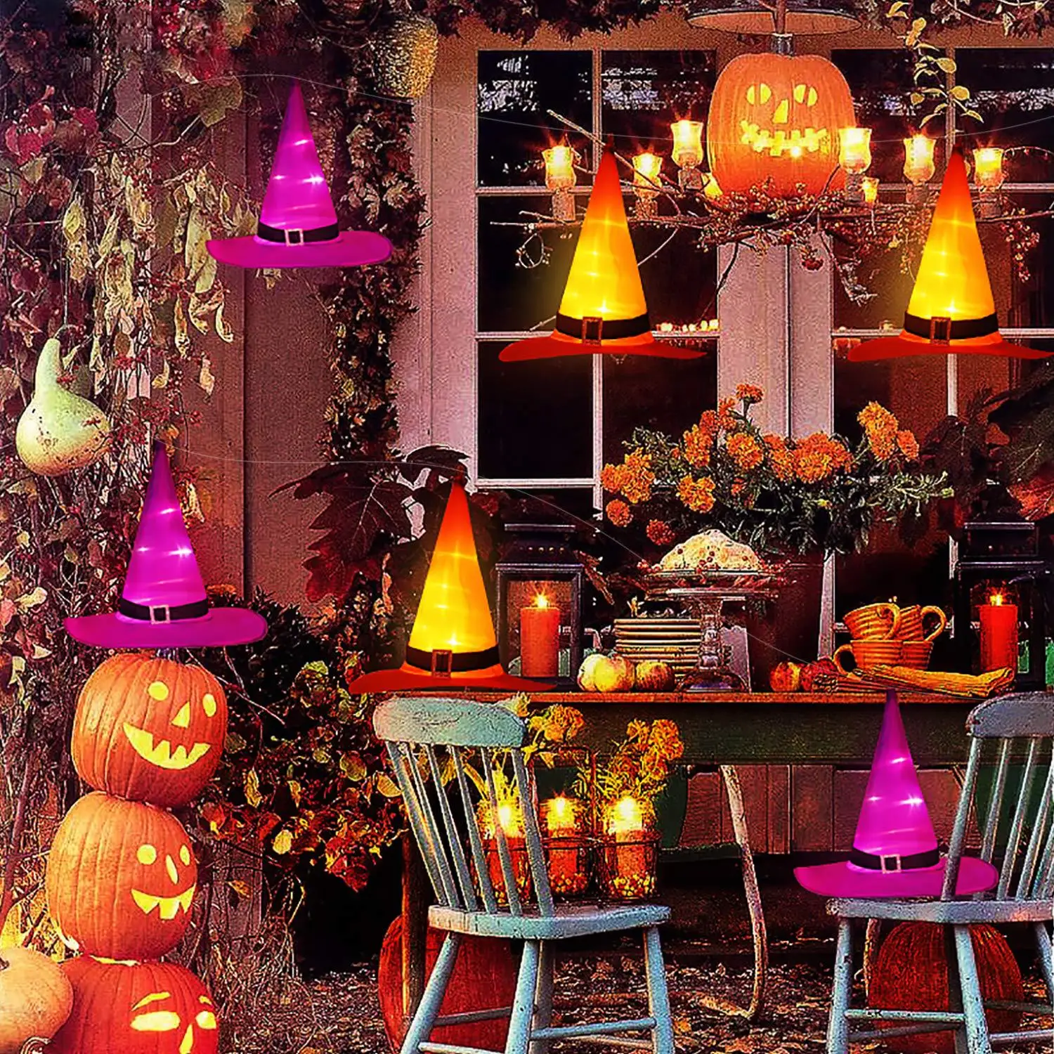 Halloween Pumpkin Lights Lanterns Led 3d Pumpkin String Lights For All Saints' Day Halloween Party Decoration Light
Halloween Pumpkin Lights Lanterns Led 3d Pumpkin String Lights For All Saints' Day Halloween Party Decoration Light