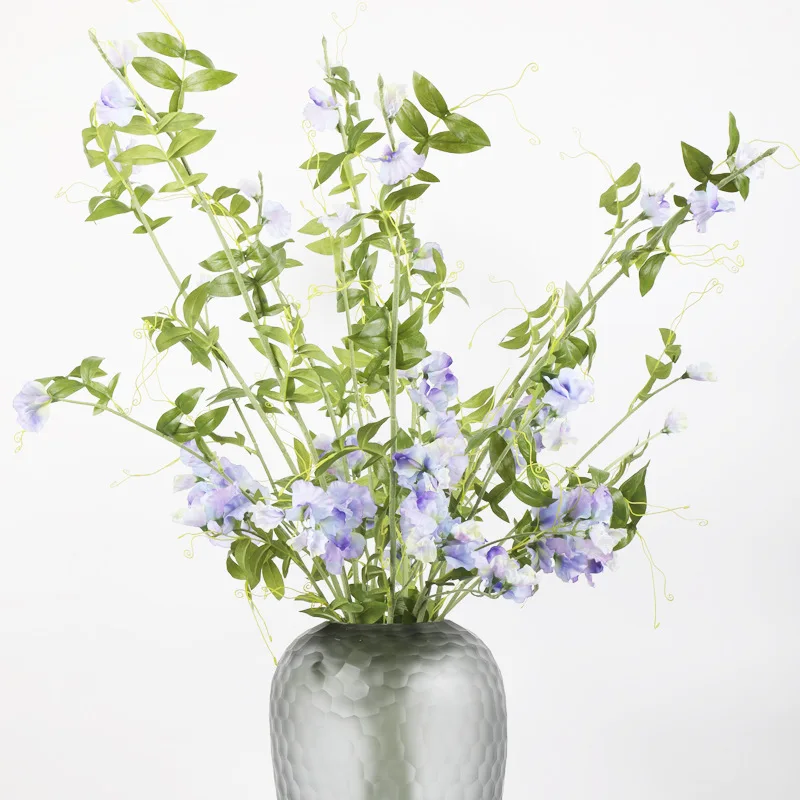 1pc Pea Flower Artificial Flower Branch for Home Living Room Flower Arrangement Decoration Wedding Party Fake Flowers
1pc Pea Flower Artificial Flower Branch for Home Living Room Flower Arrangement Decoration Wedding Party Fake Flowers