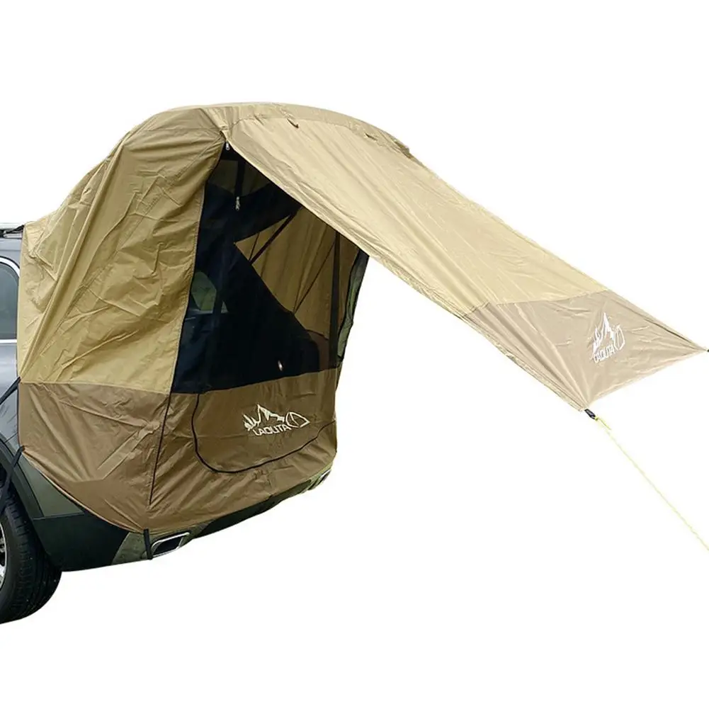 Details about  / Multifunctional Car Trunk Tent Sunshade Rainproof Rear Tent Simple Motorhome