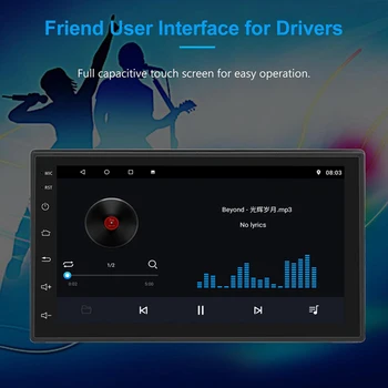Car Android 8.1 Multimedia Player Auto Radio 2Din 7'' Touch Screen GPS WIFI Bluetooth FM Stereo Audio MP5 Player
Car Android 8.1 Multimedia Player Auto Radio 2Din 7'' Touch Screen GPS WIFI Bluetooth FM Stereo Audio MP5 Player