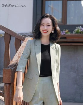 Fashion Styles Spring Summer Half Sleeve Blazers Jackets Coat for Women Business Work Wear Ladies Professional Blaser Outwear 
Fashion Styles Spring Summer Half Sleeve Blazers Jackets Coat for Women Business Work Wear Ladies Professional Blaser Outwear