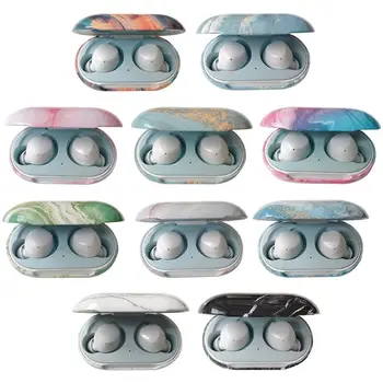 Hard PC Shell Cover Marble Pattern Protective Case for Samsung-Galaxy Buds/Buds+ R9UB 
Hard PC Shell Cover Marble Pattern Protective Case for Samsung-Galaxy Buds/Buds+ R9UB