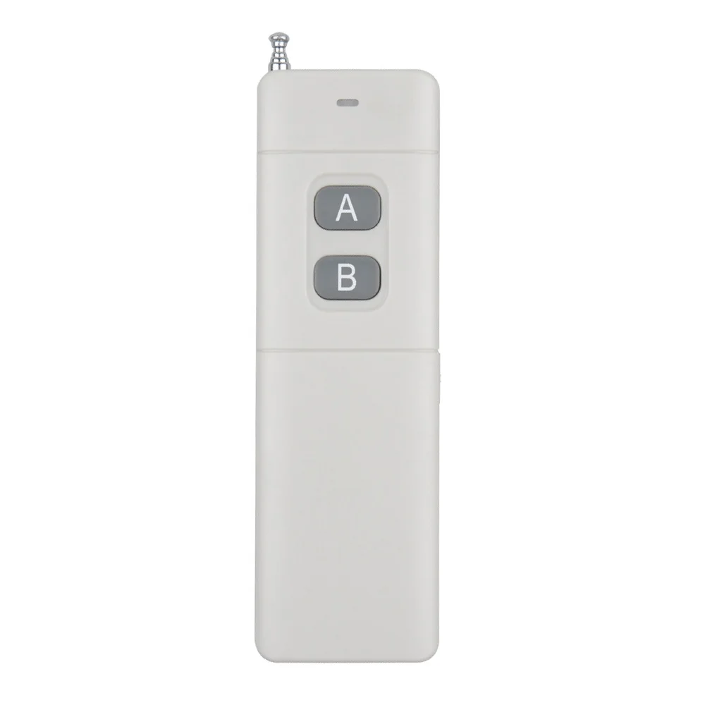 200-3000m 2 button Remote Control Transmitter RF Radio Remote Long Range Distance High Power Transmitter TX 2CH Big Button 20PCS
200-3000m 2 button Remote Control Transmitter RF Radio Remote Long Range Distance High Power Transmitter TX 2CH Big Button 20PCS