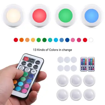 6PCS Cabinet Light Wireless Dimmable Touch Sensor Dual Color LED Night Lamps Battery Power Remote Control Suitable for Kitchen S
6PCS Cabinet Light Wireless Dimmable Touch Sensor Dual Color LED Night Lamps Battery Power Remote Control Suitable for Kitchen S