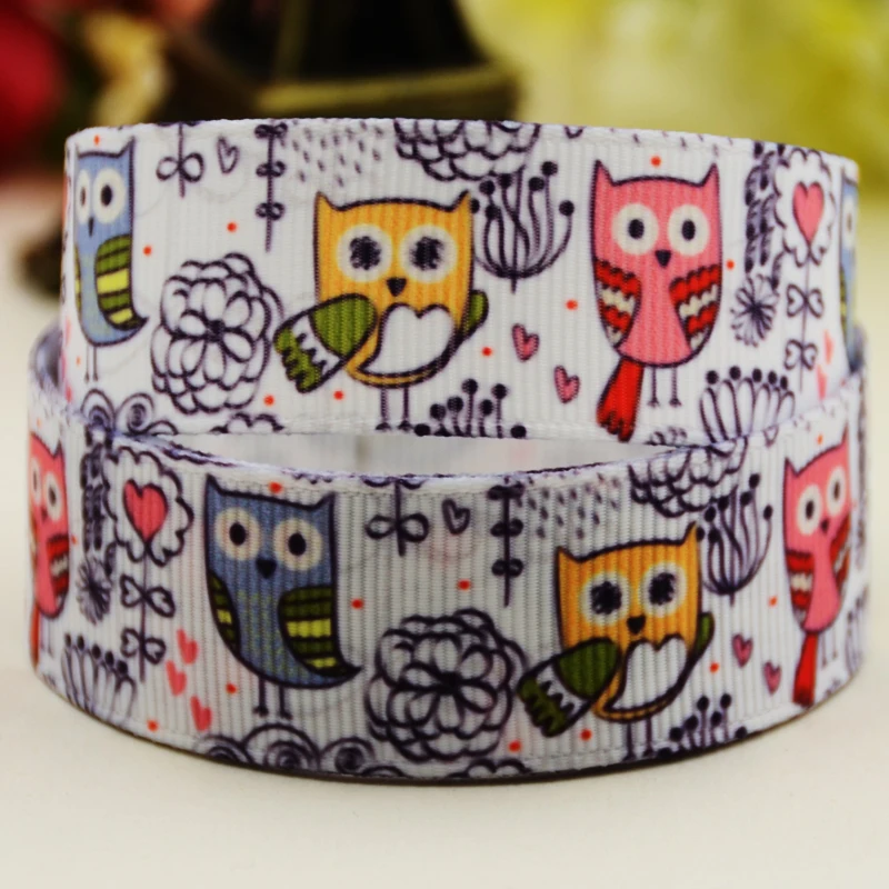 22mm 25mm 38mm 75mm Owl Cartoon printed Grosgrain Ribbon party decoration 10 Yards X-02852
22mm 25mm 38mm 75mm Owl Cartoon printed Grosgrain Ribbon party decoration 10 Yards X-02852