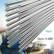 10Pcs 33cm 1.6mm Solution Aluminum Welding Rods Flux-Cored Wire Weld Bars Brazing For Soldering Low Temperature Easy Melt
10Pcs 33cm 1.6mm Solution Aluminum Welding Rods Flux-Cored Wire Weld Bars Brazing For Soldering Low Temperature Easy Melt