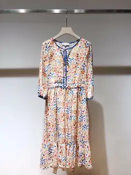 Women Dress 2019 Spring Summer New Collection Floral printing midi Dress
Women Dress 2019 Spring Summer New Collection Floral printing midi Dress