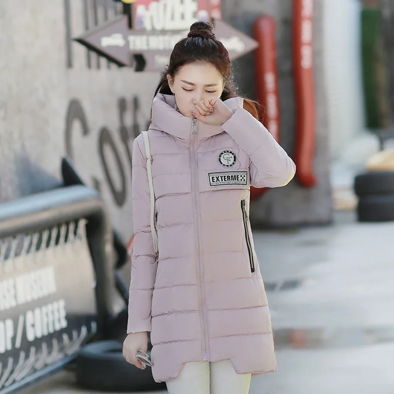 Mid-length Hooded Long Sleeve down Jacket Cotton-padded Clothes 2017 Winter New Style WOMEN'S Dress GIRL'S down Jacket Coat
Mid-length Hooded Long Sleeve down Jacket Cotton-padded Clothes 2017 Winter New Style WOMEN'S Dress GIRL'S down Jacket Coat