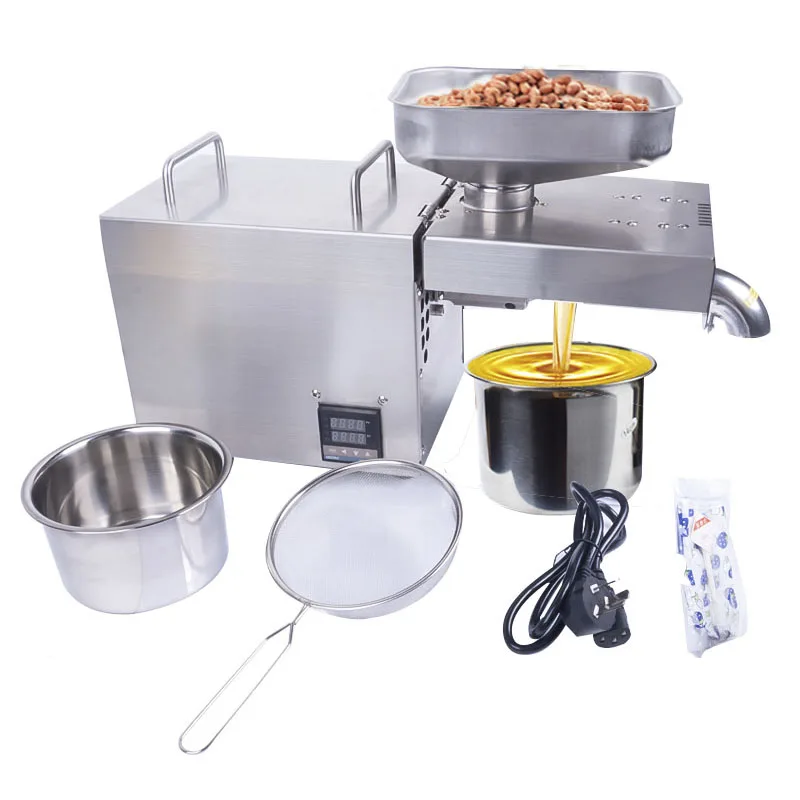 750W Automatic Oil Press Household FLaxseed Oil Extractor Peanut Oil Press Cold Press Oil Machine 1pc 220v / 110v
750W Automatic Oil Press Household FLaxseed Oil Extractor Peanut Oil Press Cold Press Oil Machine 1pc 220v / 110v