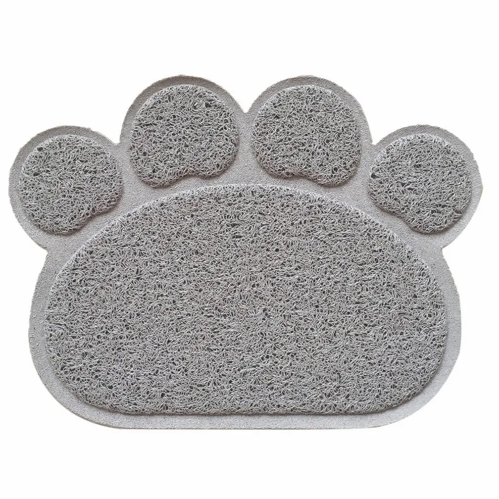 Cute Paw Print Pvc Non-Slip And Waterproof Cat Litter Pad Environmental Protection Washable Cat Litter Pad
Cute Paw Print Pvc Non-Slip And Waterproof Cat Litter Pad Environmental Protection Washable Cat Litter Pad