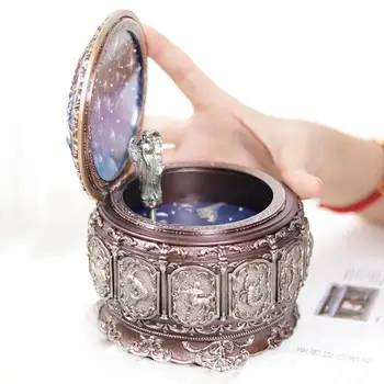 Rotating Goddess Music Box With Twinkling LED Light Castle In the Sky Retro 12 Constellations Music Box Christmas Birthday Gift
Rotating Goddess Music Box With Twinkling LED Light Castle In the Sky Retro 12 Constellations Music Box Christmas Birthday Gift
