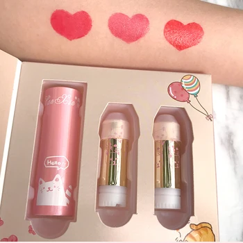 Long Lasting Lipsticks Nude Makeup Lip Cosmetics Velvet Red Waterproof Lipstick Korean Cosmetics Cat Shaped Matte Lipstick Hot
Long Lasting Lipsticks Nude Makeup Lip Cosmetics Velvet Red Waterproof Lipstick Korean Cosmetics Cat Shaped Matte Lipstick Hot