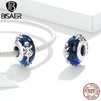 BISAER 2020 New 925 Sterling Silver Snow Fairy Beads Dog Cat Jewelry Charms fit for Bracelets Silver 925 Jewelry HVC369 
BISAER 2020 New 925 Sterling Silver Snow Fairy Beads Dog Cat Jewelry Charms fit for Bracelets Silver 925 Jewelry HVC369