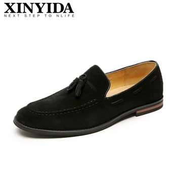 Brand XINYIDA Pointed Toe Tassels Men Loafers Slip On Breathable Casual Leather Shoes For Men Fashion Men Dress Shoes Size 38-44
Brand XINYIDA Pointed Toe Tassels Men Loafers Slip On Breathable Casual Leather Shoes For Men Fashion Men Dress Shoes Size 38-44