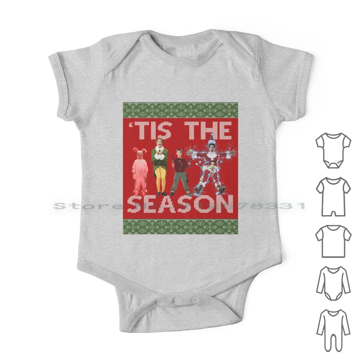 Tis The Season-Ugly Sweater Newborn Baby Clothes Rompers Cotton Jumpsuits Ugly Sweater Christmas Movies Holiday Infant Long
Tis The Season-Ugly Sweater Newborn Baby Clothes Rompers Cotton Jumpsuits Ugly Sweater Christmas Movies Holiday Infant Long
