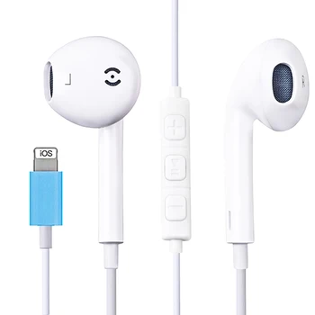 For Apple IPhone 7 In Ear Stereo earphone with Microphone Wired Bluetooth Earburds for IPhone 8 7 Plus X XR XS Max 10 Headset
For Apple IPhone 7 In Ear Stereo earphone with Microphone Wired Bluetooth Earburds for IPhone 8 7 Plus X XR XS Max 10 Headset