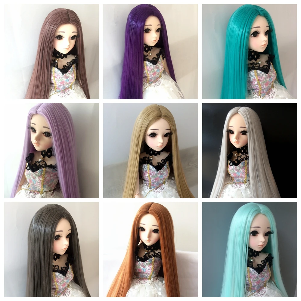 High Quality Long Straight Natural Color High Temperature Heat Resistant Doll Hair For 1/3 1/4 1/6 1/8 BJD Free Shipping
High Quality Long Straight Natural Color High Temperature Heat Resistant Doll Hair For 1/3 1/4 1/6 1/8 BJD Free Shipping