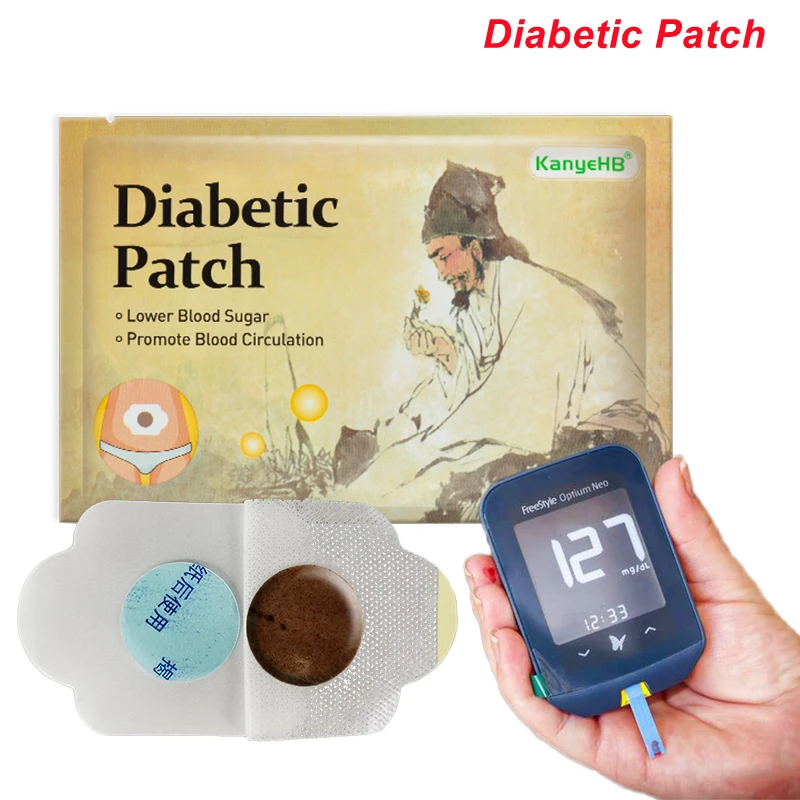 

High Quality Diabetic Patch Chinese Herbal Stabilizes Blood Sugar Level Lower Blood Glucose Sugar Balance Medical Plaster