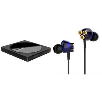 Subwoofer Stereo Headphones In-Ear Six-Unit Driver & External CD DVD Drive USB 3.0 Type-C DVD Player Ultra Thin Burner
Subwoofer Stereo Headphones In-Ear Six-Unit Driver & External CD DVD Drive USB 3.0 Type-C DVD Player Ultra Thin Burner