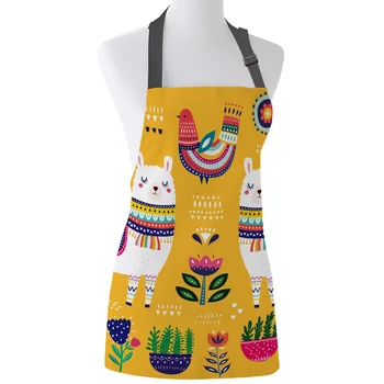 Cartoon Animal Alpaca Chicken Flower Kawaii Print Apron Print Unisex Kitchen Bib with Adjustable Neck for Cooking Gardening
Cartoon Animal Alpaca Chicken Flower Kawaii Print Apron Print Unisex Kitchen Bib with Adjustable Neck for Cooking Gardening
