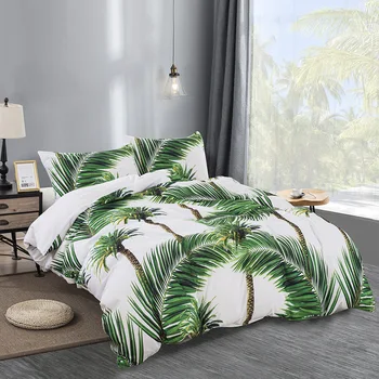 Aggcual Rainforest Leaves bedding set king size 100% Polyester Home duvet cover set double bed Digital printed textile kit be825
Aggcual Rainforest Leaves bedding set king size 100% Polyester Home duvet cover set double bed Digital printed textile kit be825