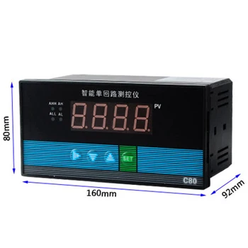 Intelligent Single Loop Measuring and Controlling Instrument Eht-C803-01-15-Hlp Digital Display/Pressure Temperature Level
Intelligent Single Loop Measuring and Controlling Instrument Eht-C803-01-15-Hlp Digital Display/Pressure Temperature Level