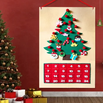 Santa Practical DIY Decorative Felt Christmas Advent Calendar Xmas Advent Calendars
Santa Practical DIY Decorative Felt Christmas Advent Calendar Xmas Advent Calendars