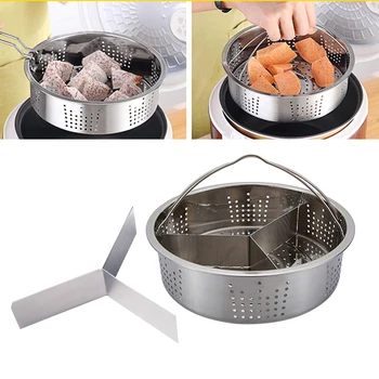 Steam Rack Steamer Basket Steamer Economic Convenient Stainless Steel Cooking Tableware Egg Kitchen Vegetables Accessories
Steam Rack Steamer Basket Steamer Economic Convenient Stainless Steel Cooking Tableware Egg Kitchen Vegetables Accessories