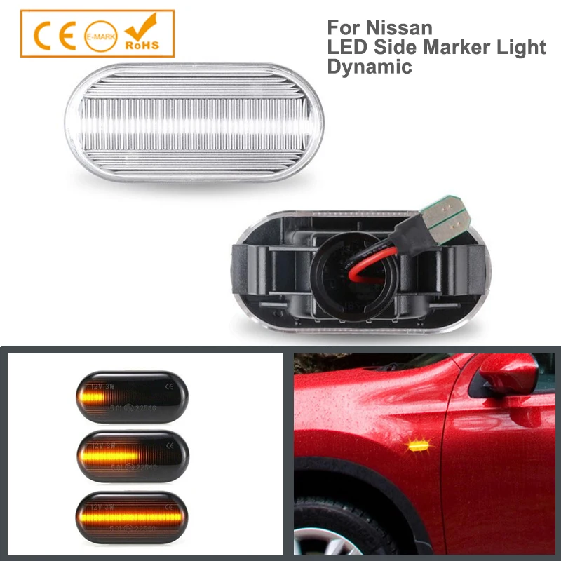 2Pcs Dynamic LED Side Marker Turn Signal Light For Nissan Tiida Note NP300 Cube 350Z Dualis Frontier Faontier Micra March Versa
2Pcs Dynamic LED Side Marker Turn Signal Light For Nissan Tiida Note NP300 Cube 350Z Dualis Frontier Faontier Micra March Versa