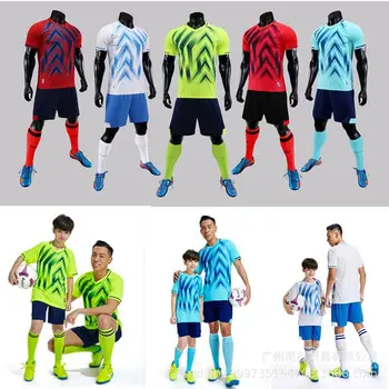 Customize Football Jerseys+Shorts Set Professional Design Soccer Uniforms Embroidered Print Team Logo Adult Youth Kid Sweatshirt
Customize Football Jerseys+Shorts Set Professional Design Soccer Uniforms Embroidered Print Team Logo Adult Youth Kid Sweatshirt
