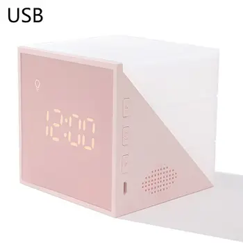 Protable Mini Square LED Digital Display Time Temperature Cube Alarm Clock Lamp 517C
Protable Mini Square LED Digital Display Time Temperature Cube Alarm Clock Lamp 517C