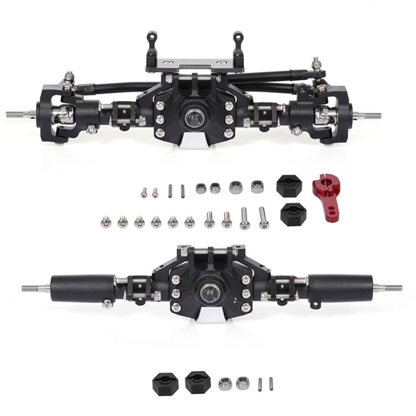 SCX10 Metal CNC Anodized Full Front Rear Portal Axle for 1/10 RC Crawler Car Axial SCX10 II 90046 90047 Upgrade Parts
SCX10 Metal CNC Anodized Full Front Rear Portal Axle for 1/10 RC Crawler Car Axial SCX10 II 90046 90047 Upgrade Parts