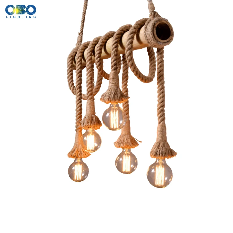Vintage Hemp Rope Pendant Light Ac90-260v E27 Loft Creative Personality Industrial Pendant Lamp For Restaurant Coffee Bar
Vintage Hemp Rope Pendant Light Ac90-260v E27 Loft Creative Personality Industrial Pendant Lamp For Restaurant Coffee Bar