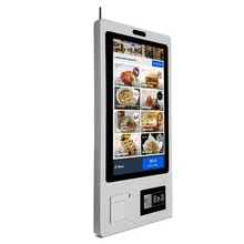 Restaurant Canteen Self Service Food Ordering Touch Terminal Kiosk Machine Code Scanning Device Built In Camera And Printer
Restaurant Canteen Self Service Food Ordering Touch Terminal Kiosk Machine Code Scanning Device Built In Camera And Printer