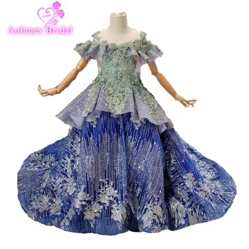 2019 Luxury Lace Beaded Flower Girl Dresses For Weddings Ball Gown Kids Evening Gowns Royal Blue Custom First Communion Dresses
2019 Luxury Lace Beaded Flower Girl Dresses For Weddings Ball Gown Kids Evening Gowns Royal Blue Custom First Communion Dresses