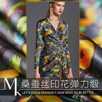 silks store 19momme 93%silk 7%spandex Silk Stretch Satin Charmeuse Pansy Printed Fabric Fashion Cloth Diy Sewing Free Cheongsam
silks store 19momme 93%silk 7%spandex Silk Stretch Satin Charmeuse Pansy Printed Fabric Fashion Cloth Diy Sewing Free Cheongsam