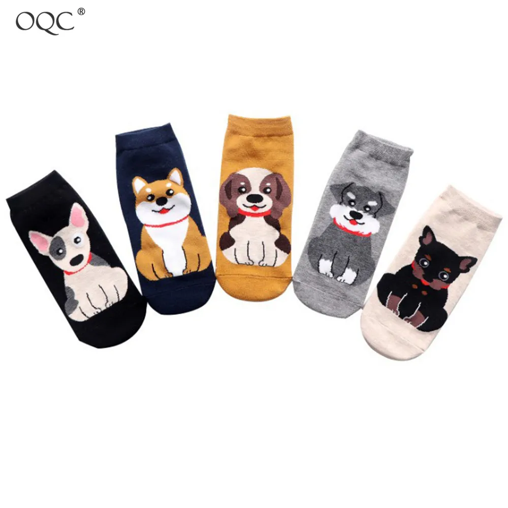 Comfortable Warm Ankle Socks Women Sweat-proof Cartoon Printed Socks Cute Lovely Puppy Printing Female Socks For All Seasons D40
Comfortable Warm Ankle Socks Women Sweat-proof Cartoon Printed Socks Cute Lovely Puppy Printing Female Socks For All Seasons D40