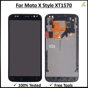 5.7" Digitizer lcd For Motorola Moto X Style lcds XT1570 Screen Display Assembly Replacement For Moto X Style lcd
5.7" Digitizer lcd For Motorola Moto X Style lcds XT1570 Screen Display Assembly Replacement For Moto X Style lcd