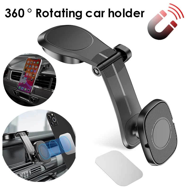 Magnetic Car Phone Holder Stand in Car Cellphone Stand Mount With Adjutsable Arm Self-Adhesive Base For Phone Under 6.5" NEW !!
Magnetic Car Phone Holder Stand in Car Cellphone Stand Mount With Adjutsable Arm Self-Adhesive Base For Phone Under 6.5" NEW !!