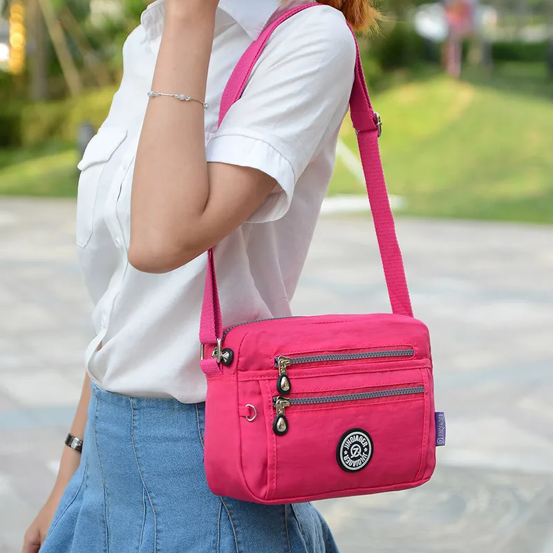 2018 New Style Waterproof Nylon Shoulder Cross-body Bag jin qiao er Multi-Compartment WOMEN'S Bag
2018 New Style Waterproof Nylon Shoulder Cross-body Bag jin qiao er Multi-Compartment WOMEN'S Bag