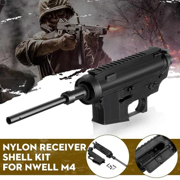 Black Nylon Receiver Shell kit For Nwell M4 Gel Ball for Blaster Toy Accessories
Black Nylon Receiver Shell kit For Nwell M4 Gel Ball for Blaster Toy Accessories