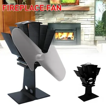 Thermal Power Fireplace Fan 2-blades Wood Stove Fan Ultra Quiet Fireplace Wood Burning Eco Fans For Efficient Heat Distribution
Thermal Power Fireplace Fan 2-blades Wood Stove Fan Ultra Quiet Fireplace Wood Burning Eco Fans For Efficient Heat Distribution