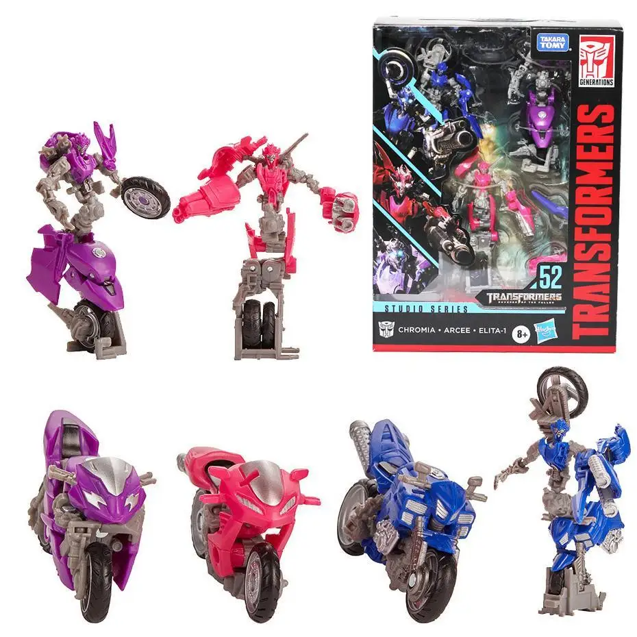 Hasbro Transformers Toys Studio Series 52 Deluxe Transformers Revenge Of The Fallen Movie Arcee Chromia Elita-1 Action Figure
Hasbro Transformers Toys Studio Series 52 Deluxe Transformers Revenge Of The Fallen Movie Arcee Chromia Elita-1 Action Figure